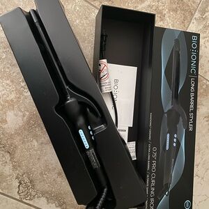 Bio Ionic Long Barrel Styler, .75 Curling Iron
